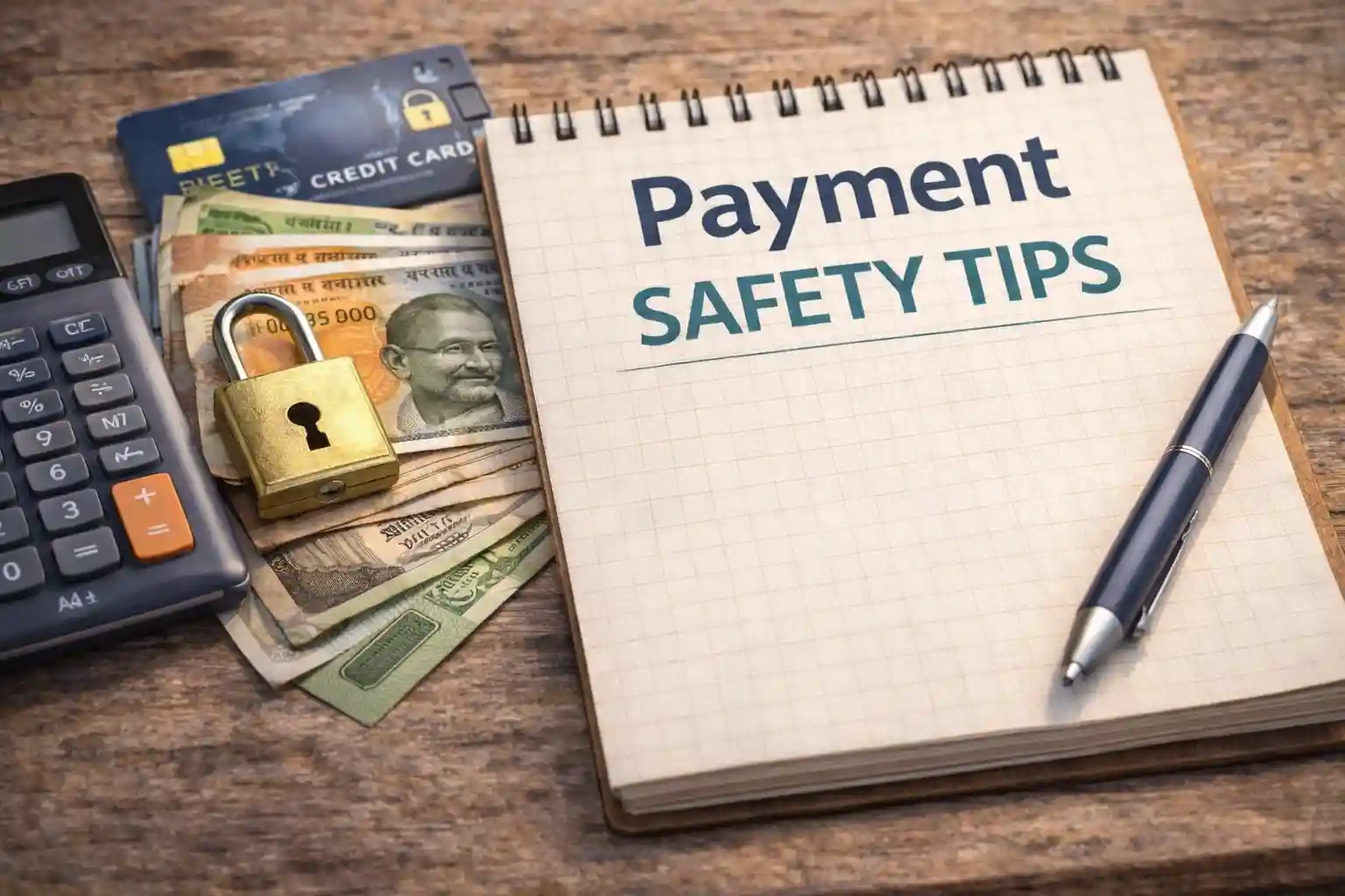 Digital payment safety tips graphic