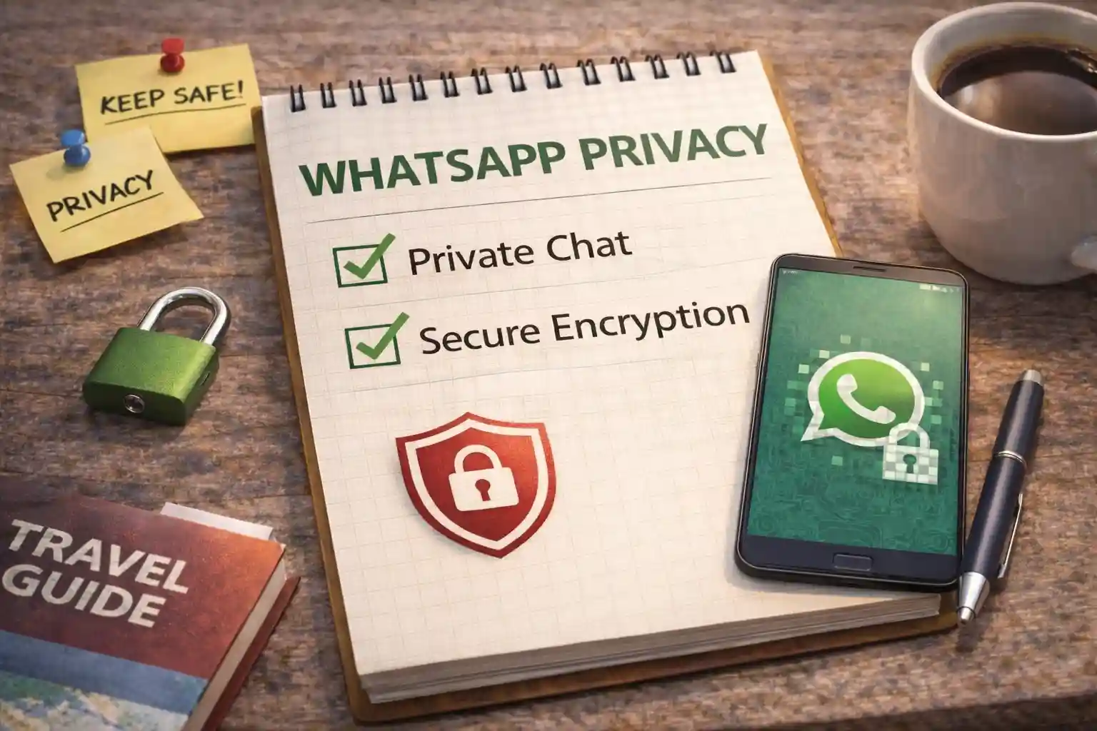 WhatsApp privacy settings guide art